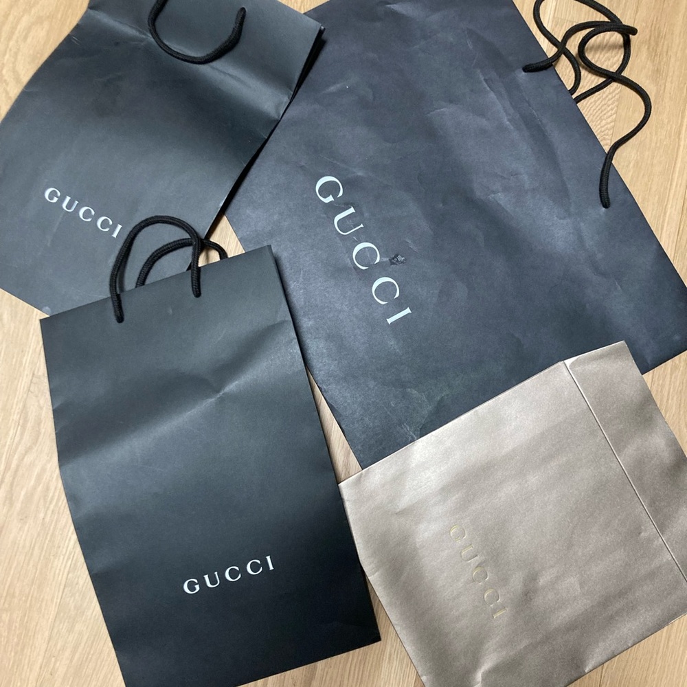 Gucci bags - empty